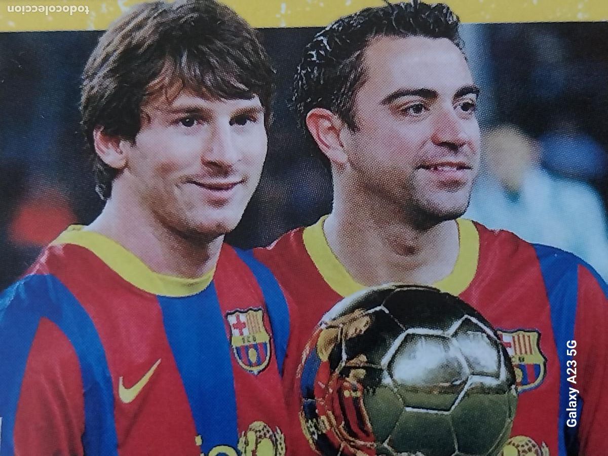 Cromos de f&uacute;tbol: MESSI BALON ORO PANINI HOMBRE RECORD TEMPORADA 2011 11 12 CROMO 119 ORIGINAL BARCELONA OFICIAL