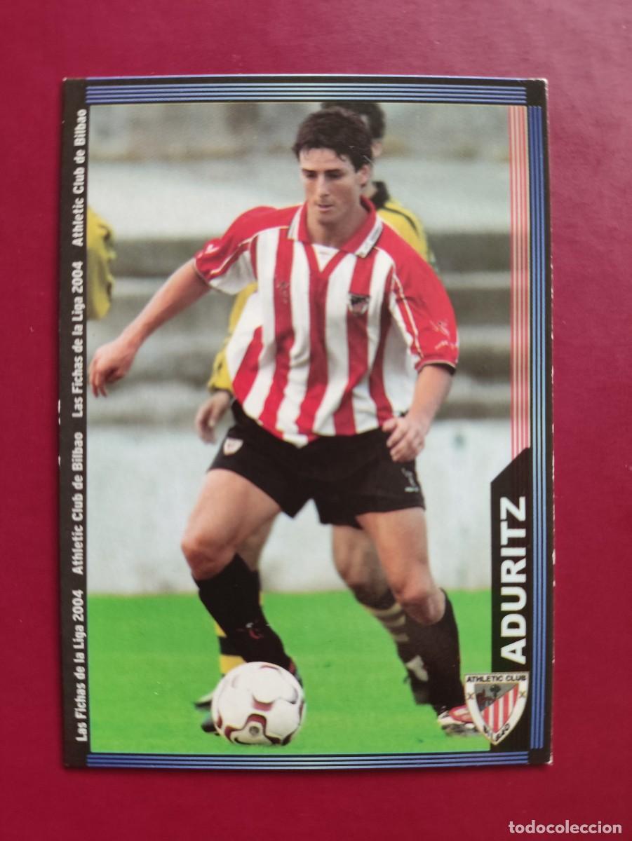 Cromos de f&uacute;tbol: 185 ADURITZ ATHLETIC DE BILBAO BAJA MUNDICROMO 2003