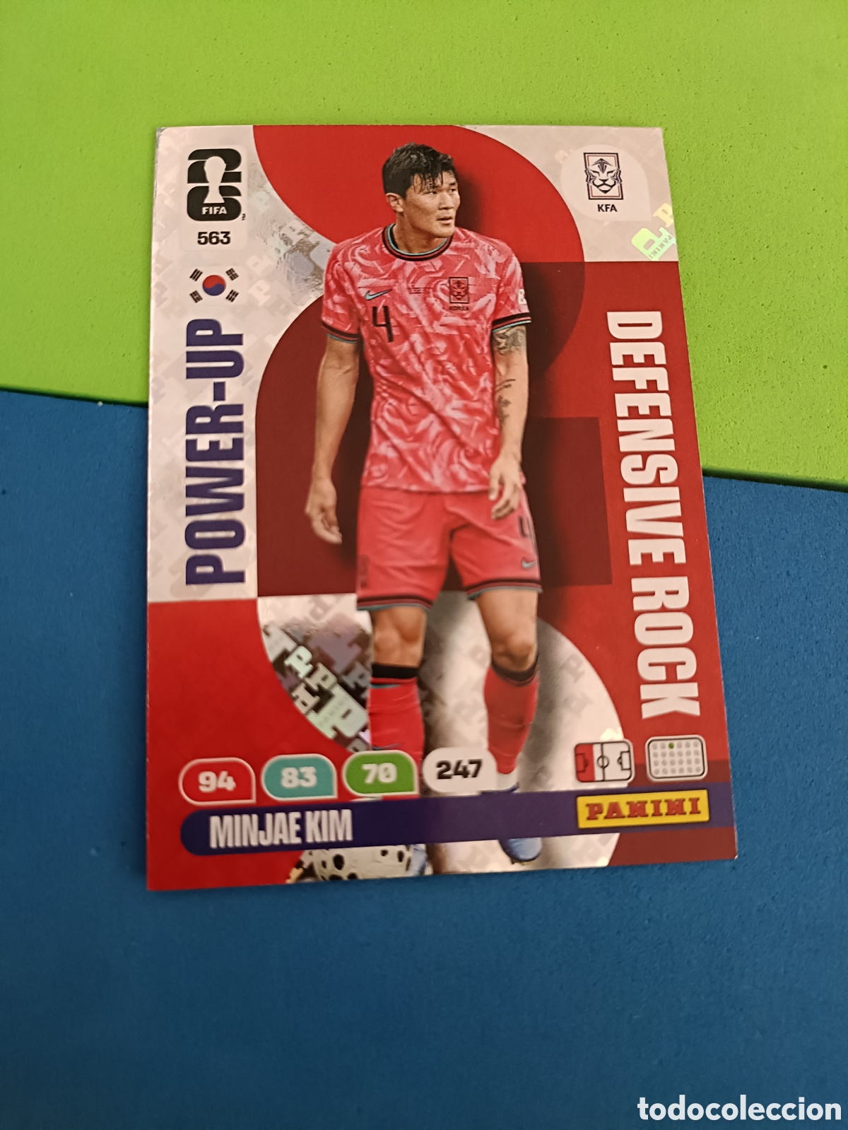 Figurine di Calcio: Adrenalyn XL Fifa World cup 2026 mundial - Power-Up 563 Minjae kim