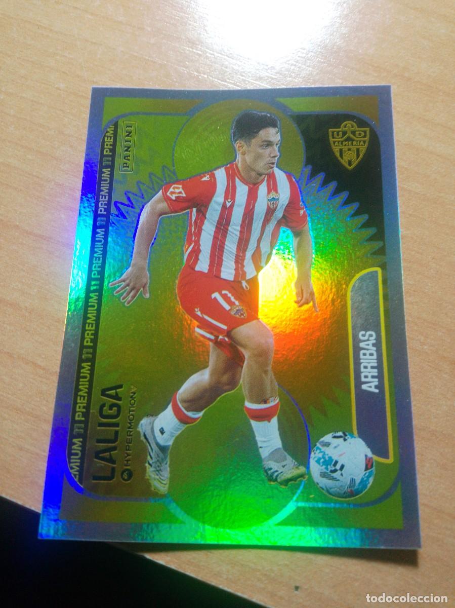 Figurine di Calcio: PREMIUM ARRIBAS DEL ALMER&Iacute;A PREMIUM 11 25 26 LIGA HYPERMOTION 2025 2026 NUEVO DE SOBRE
