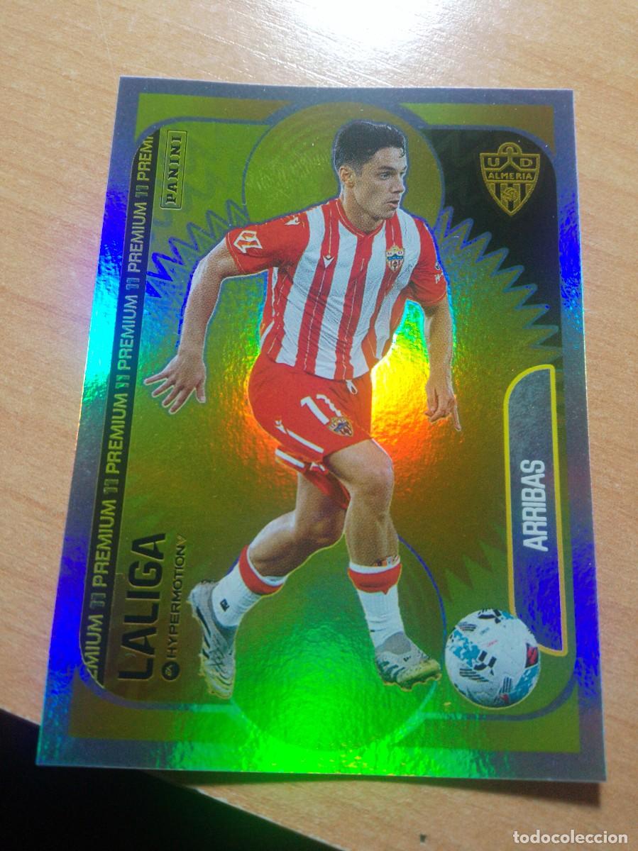Figurine di Calcio: PREMIUM ARRIBAS DEL ALMER&Iacute;A PREMIUM 11 25 26 LIGA HYPERMOTION 2025 2026 NUEVO DE SOBRE