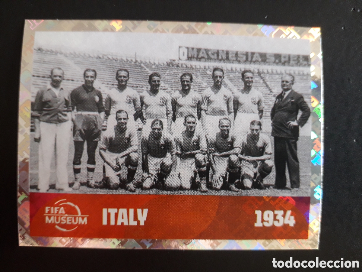 Cromos de f&uacute;tbol: ITALIA 1934 FWC 9 MUNDIAL F&Uacute;TBOL 2026 FIFA WORLD CUP PANINI SIN PEGAR PEDIDO M&Iacute;NIMO 3&euro;.
