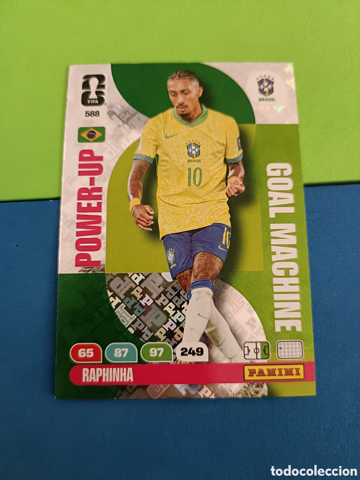 Figurine di Calcio: Adrenalyn XL Fifa World cup 2026 mundial - Power-Up 588 Raphinha
