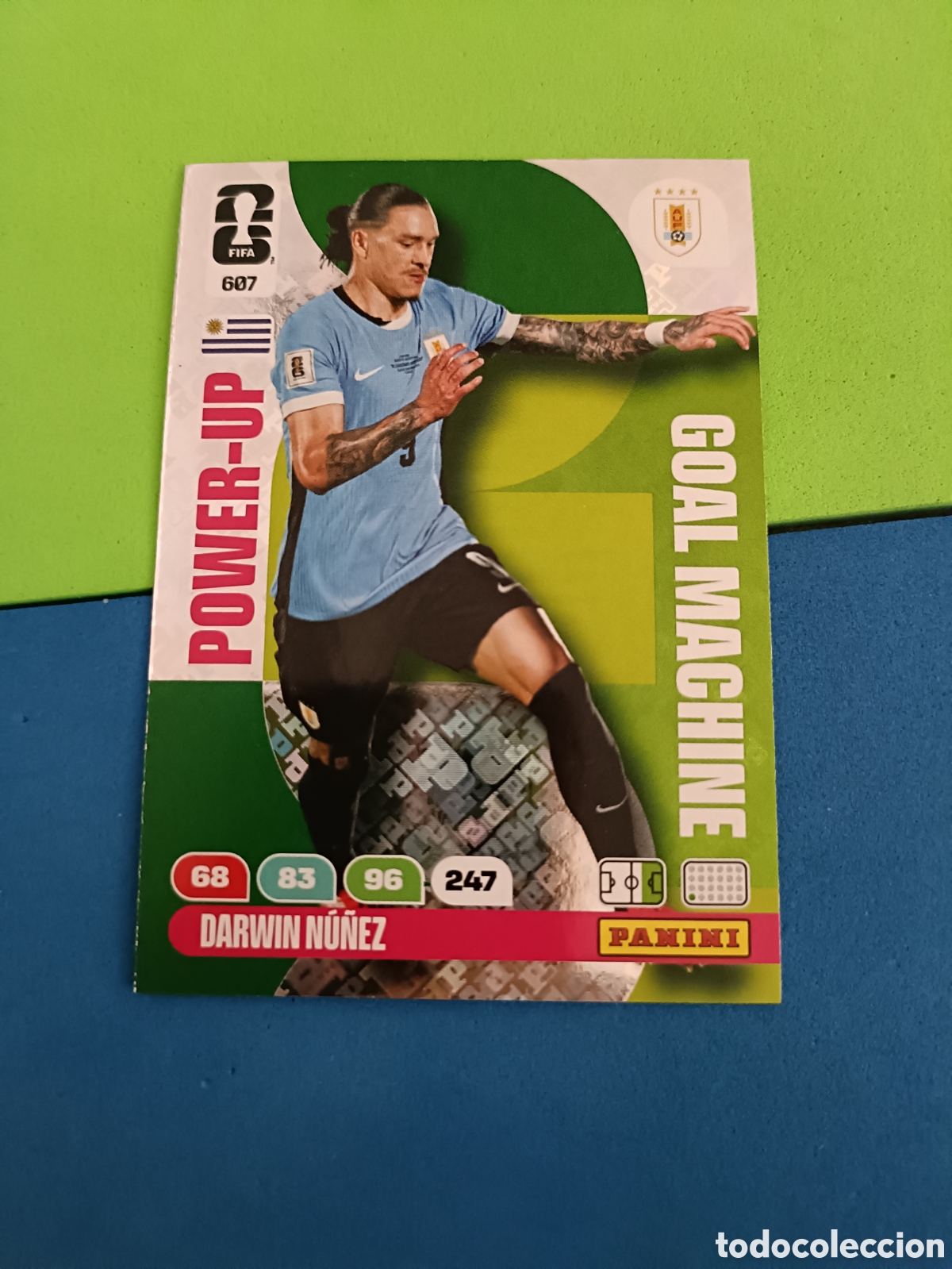 Cromos de f&uacute;tbol: Adrenalyn XL Fifa World cup 2026 mundial - Power-Up 607 Darwin N&uacute;&ntilde;ez