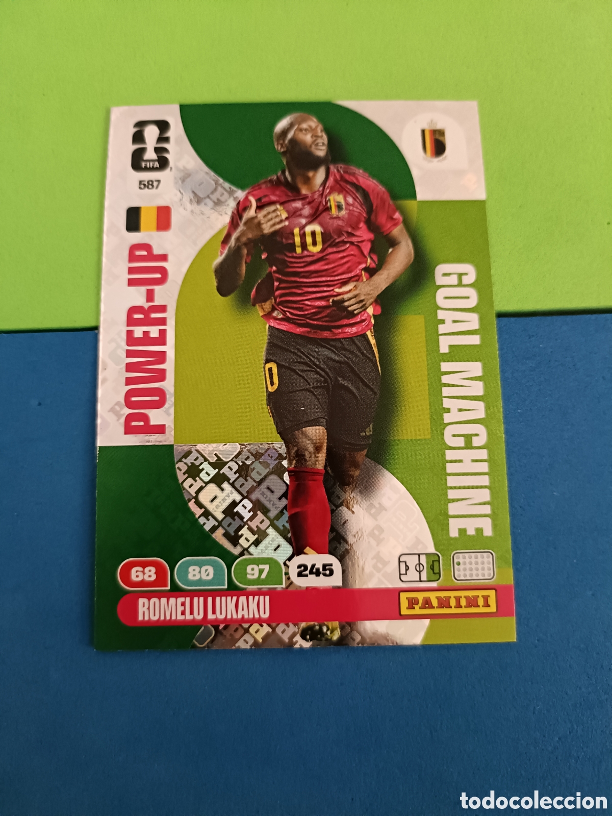 Cromos de f&uacute;tbol: Adrenalyn XL Fifa World cup 2026 mundial - Power-Up 587 Lukaku