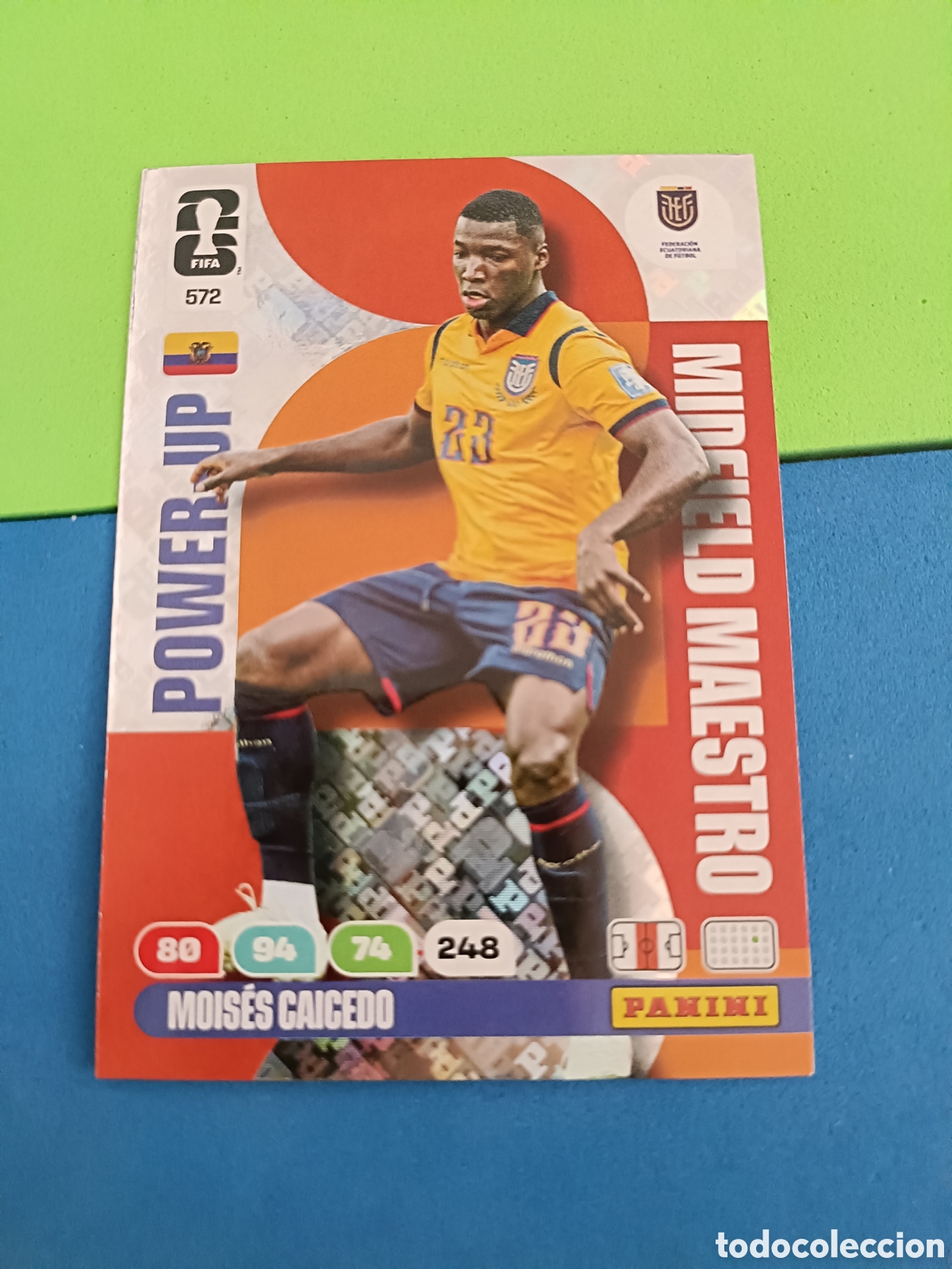 Cromos de f&uacute;tbol: Adrenalyn XL Fifa World cup 2026 mundial - Power-Up 572 Caicedo