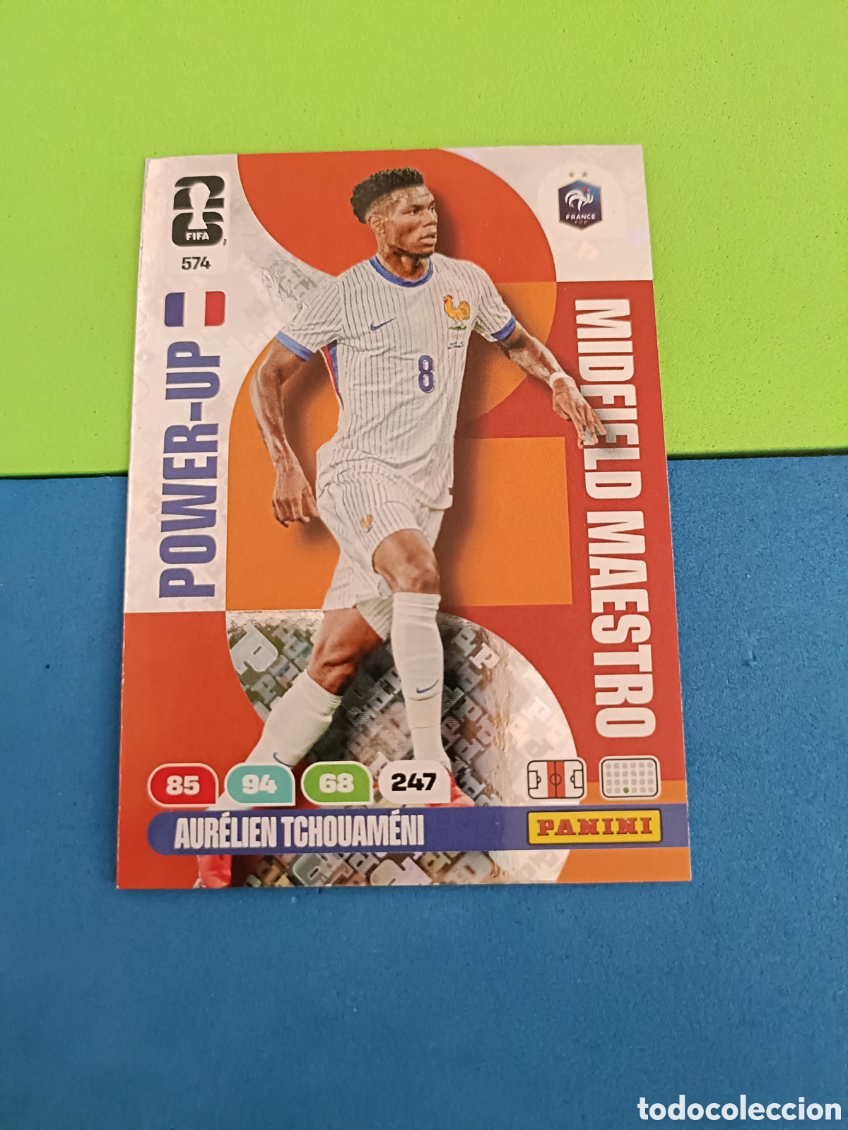 Cromos de f&uacute;tbol: Adrenalyn XL Fifa World cup 2026 mundial - Power-Up 574 Tchouameni