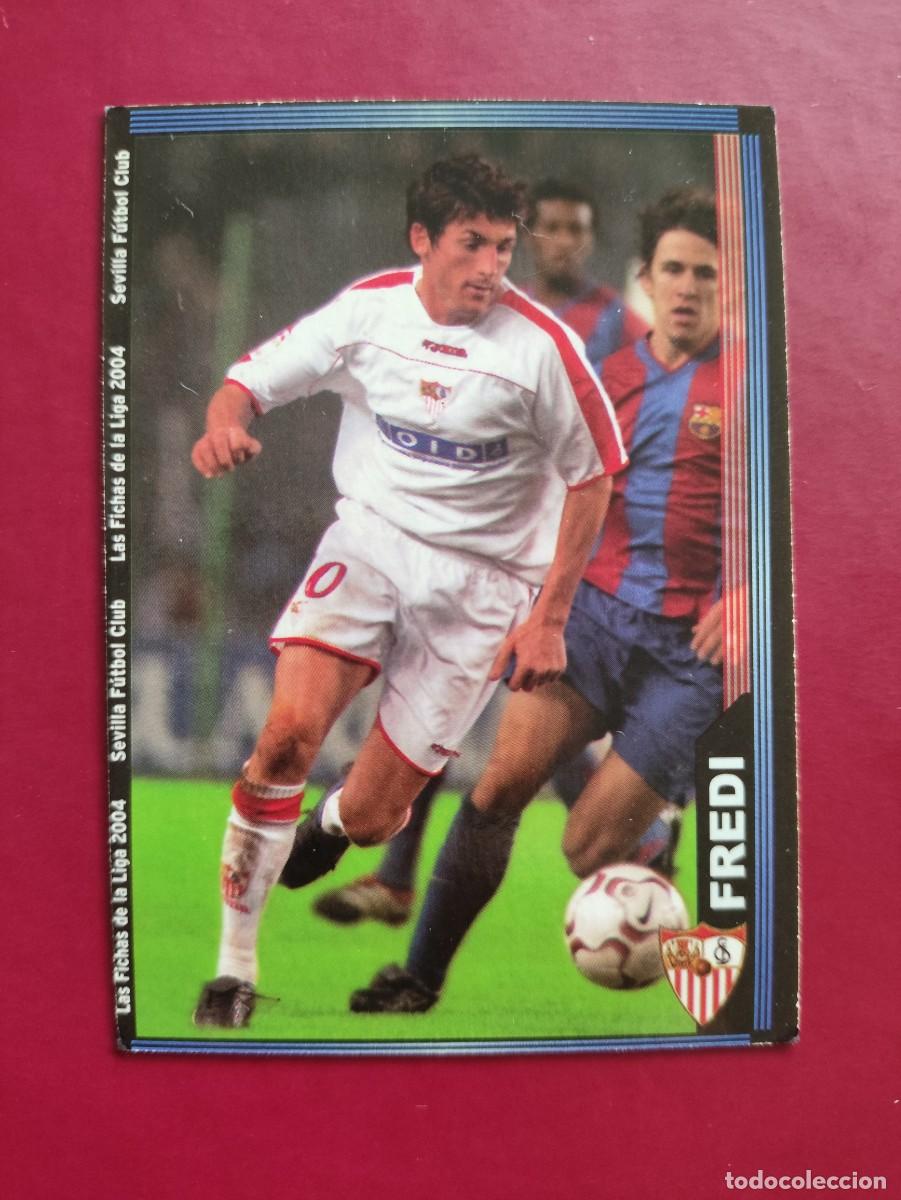 Cromos de f&uacute;tbol: 255 FREDI SEVILLA BAJA MUNDICROMO 2003