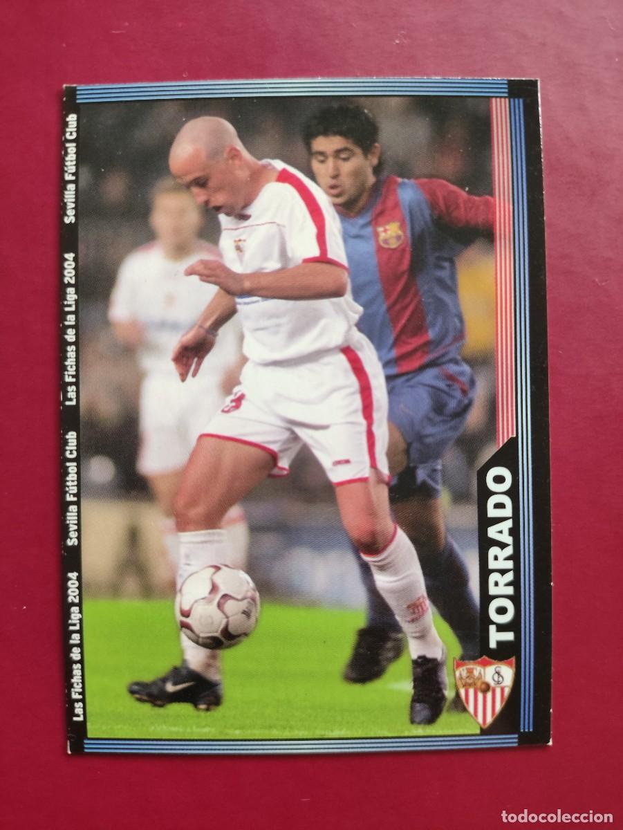 Cromos de f&uacute;tbol: 258 TORRADO SEVILLA BAJA MUNDICROMO 2003