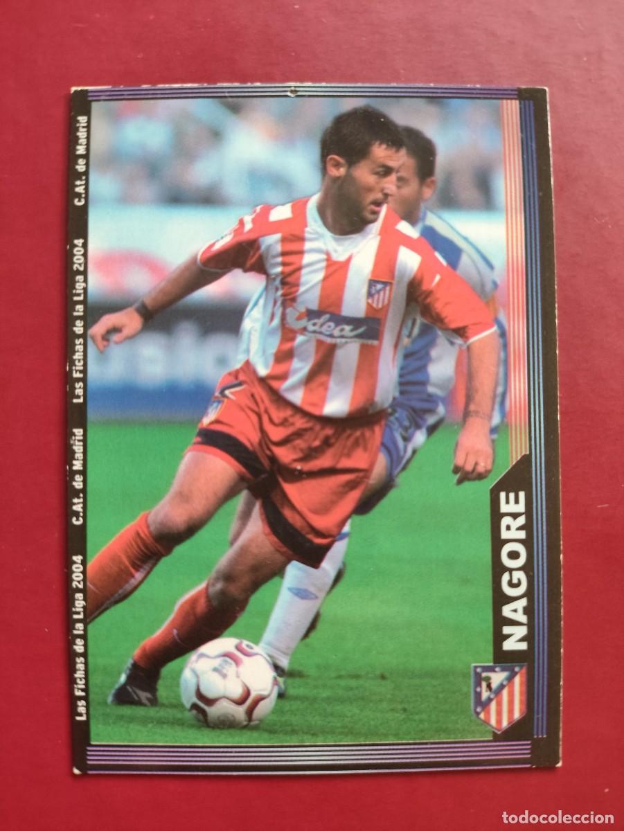 Cromos de f&uacute;tbol: 314 NAGORE ATL&Eacute;TICO DE MADRID BAJA MUNDICROMO 2003