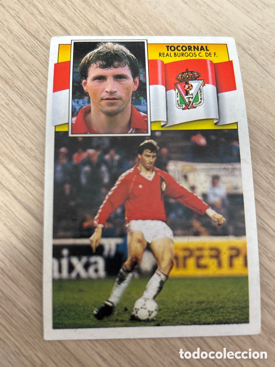 Cromos de f&uacute;tbol: TOCORNAL BURGOS LIGA ESTE 1990 1991 90 91 NUNCA PEGADO SIN PEGAR