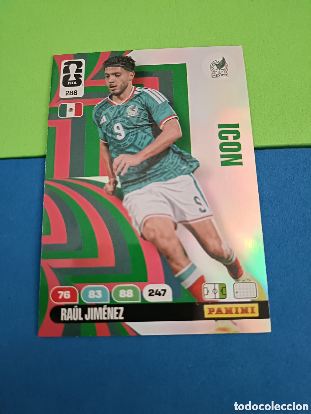 Cromos de f&uacute;tbol: Adrenalyn XL Fifa World cup 2026 mundial - ICON 288 Ra&uacute;l Jim&eacute;nez