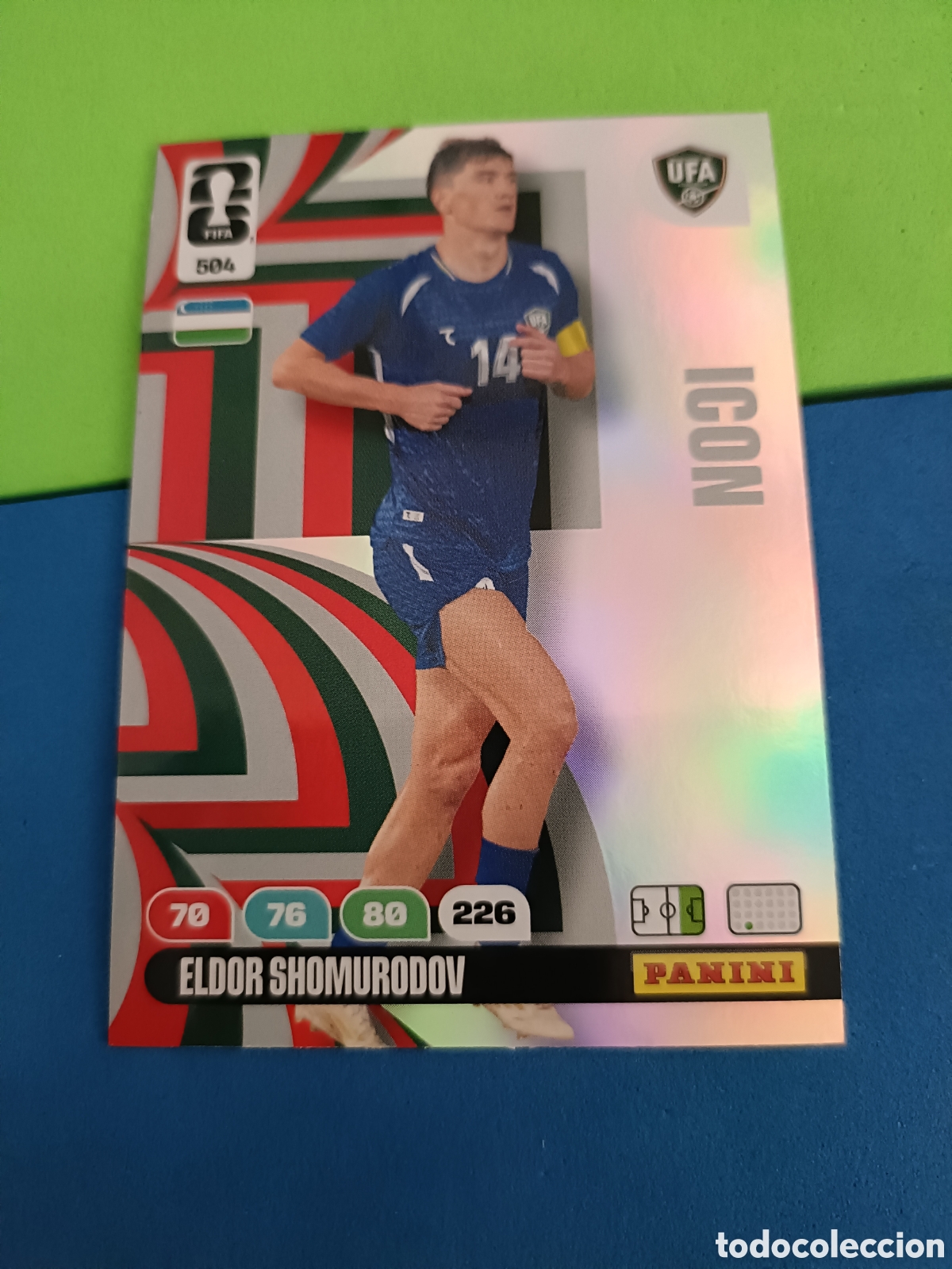 Cromos de f&uacute;tbol: Adrenalyn XL Fifa World cup 2026 mundial - ICON 504 Shomurodov