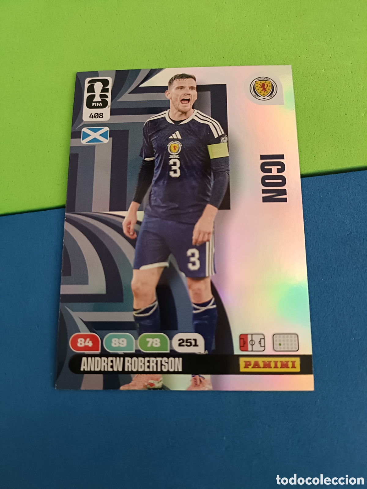 Cromos de f&uacute;tbol: Adrenalyn XL Fifa World cup 2026 mundial - ICON 408 Robertson