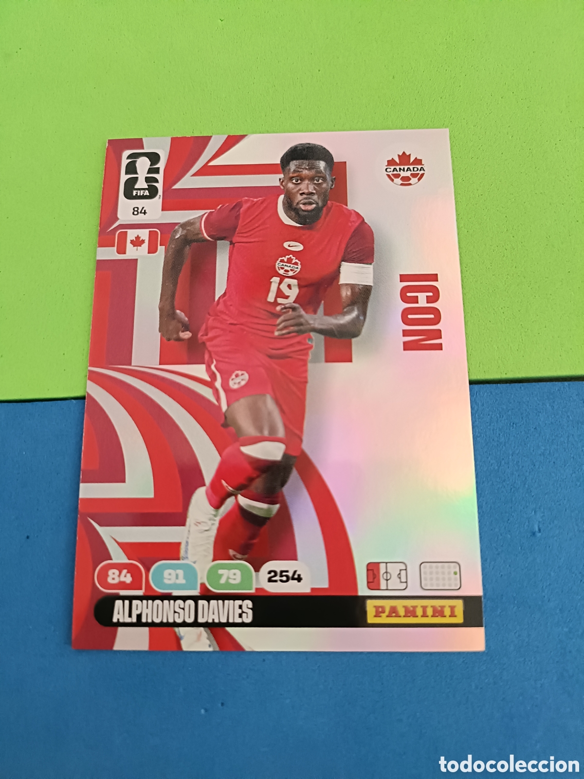 Cromos de f&uacute;tbol: Adrenalyn XL Fifa World cup 2026 mundial - ICON 84 Davies