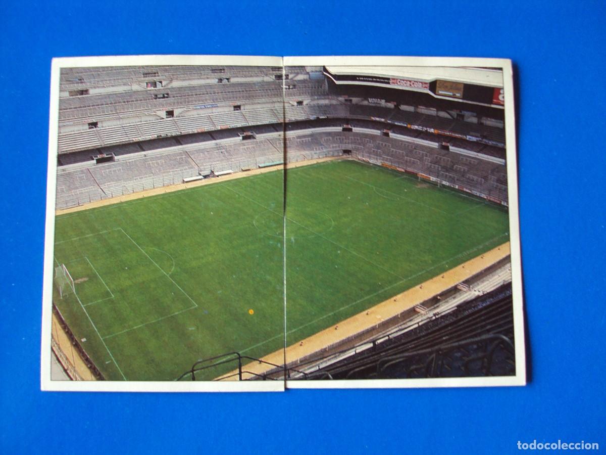 Fu&szlig;ball-Sticker: CROMOS N&ordm; 13 - 14 ESTADIO S BERNABEU &Aacute;LBUM COLECCI&Oacute;N REAL MADRID 95 96 1995 1996 PANINI NUNCA PEGADO