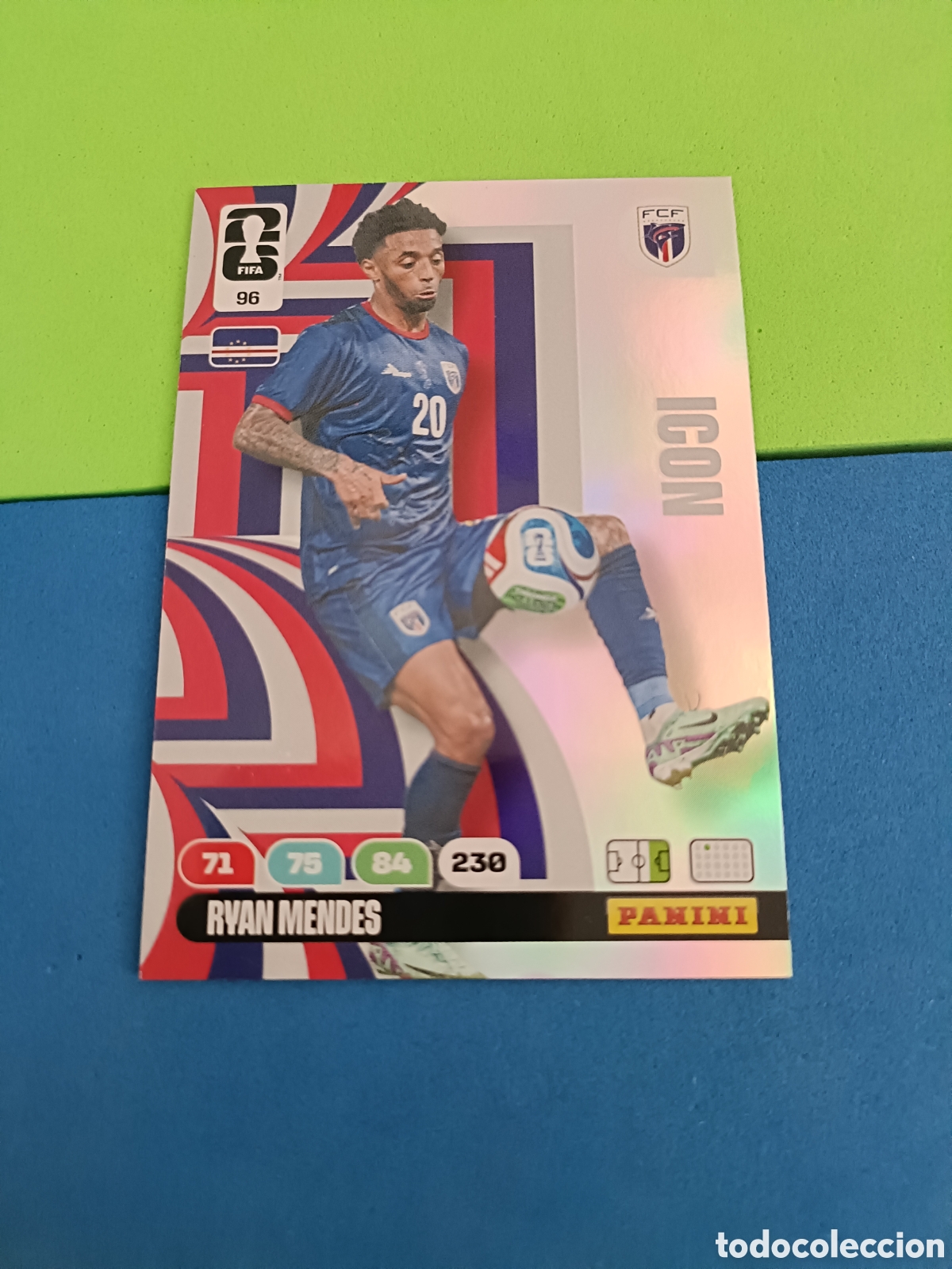 Cromos de f&uacute;tbol: Adrenalyn XL Fifa World cup 2026 mundial - ICON 96 Ryan Mendes