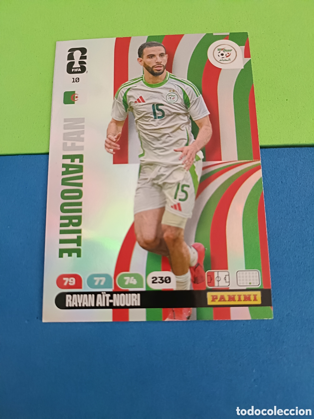 Cromos de f&uacute;tbol: Adrenalyn XL Fifa World cup 2026 mundial - FAN FAVOURITE 10 A&iuml;t-Nouri