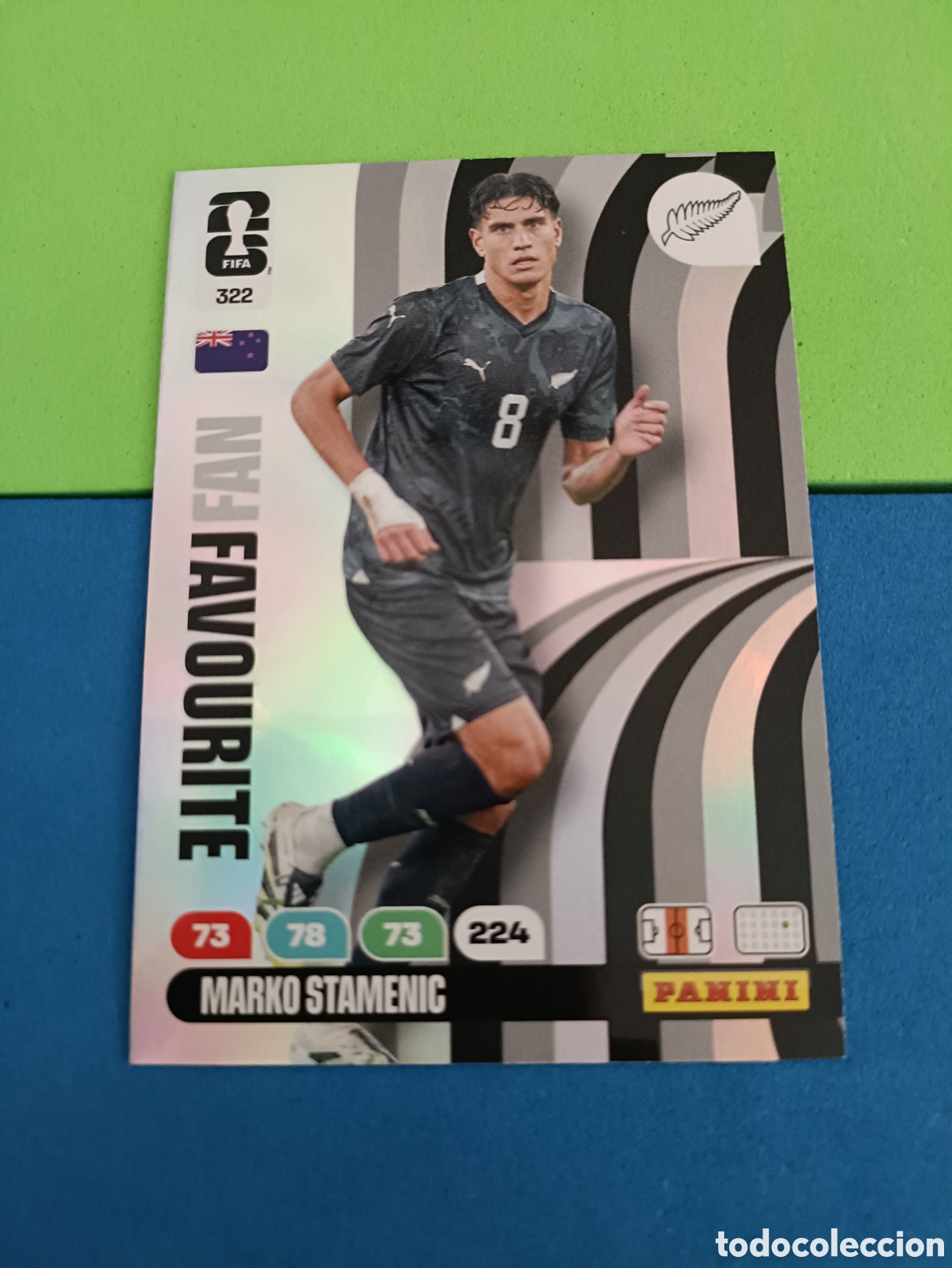 Cromos de f&uacute;tbol: Adrenalyn XL Fifa World cup 2026 mundial - FAN FAVOURITE 322 Stamenic