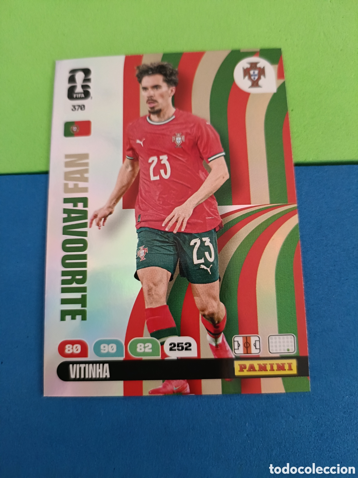 Cromos de f&uacute;tbol: Adrenalyn XL Fifa World cup 2026 mundial - FAN FAVOURITE 370 Vitinha