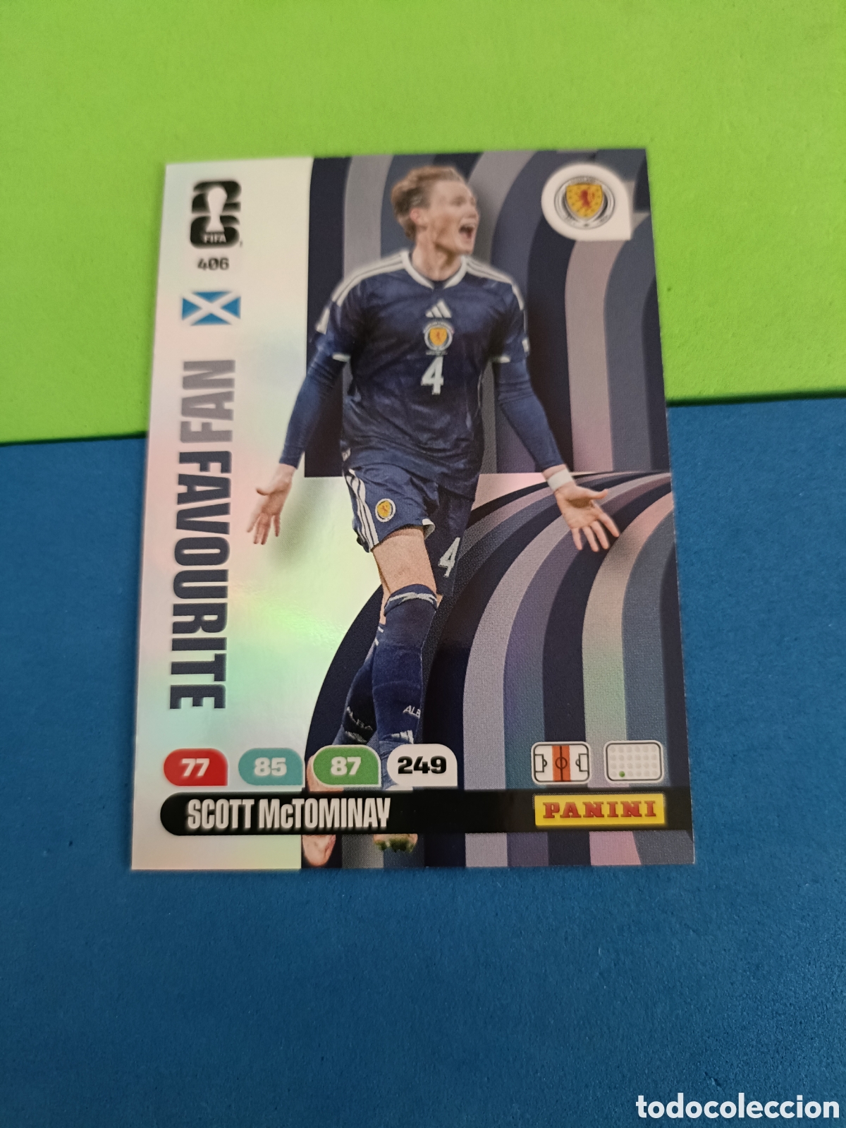 Cromos de f&uacute;tbol: Adrenalyn XL Fifa World cup 2026 mundial - FAN FAVOURITE 406 Mctominay