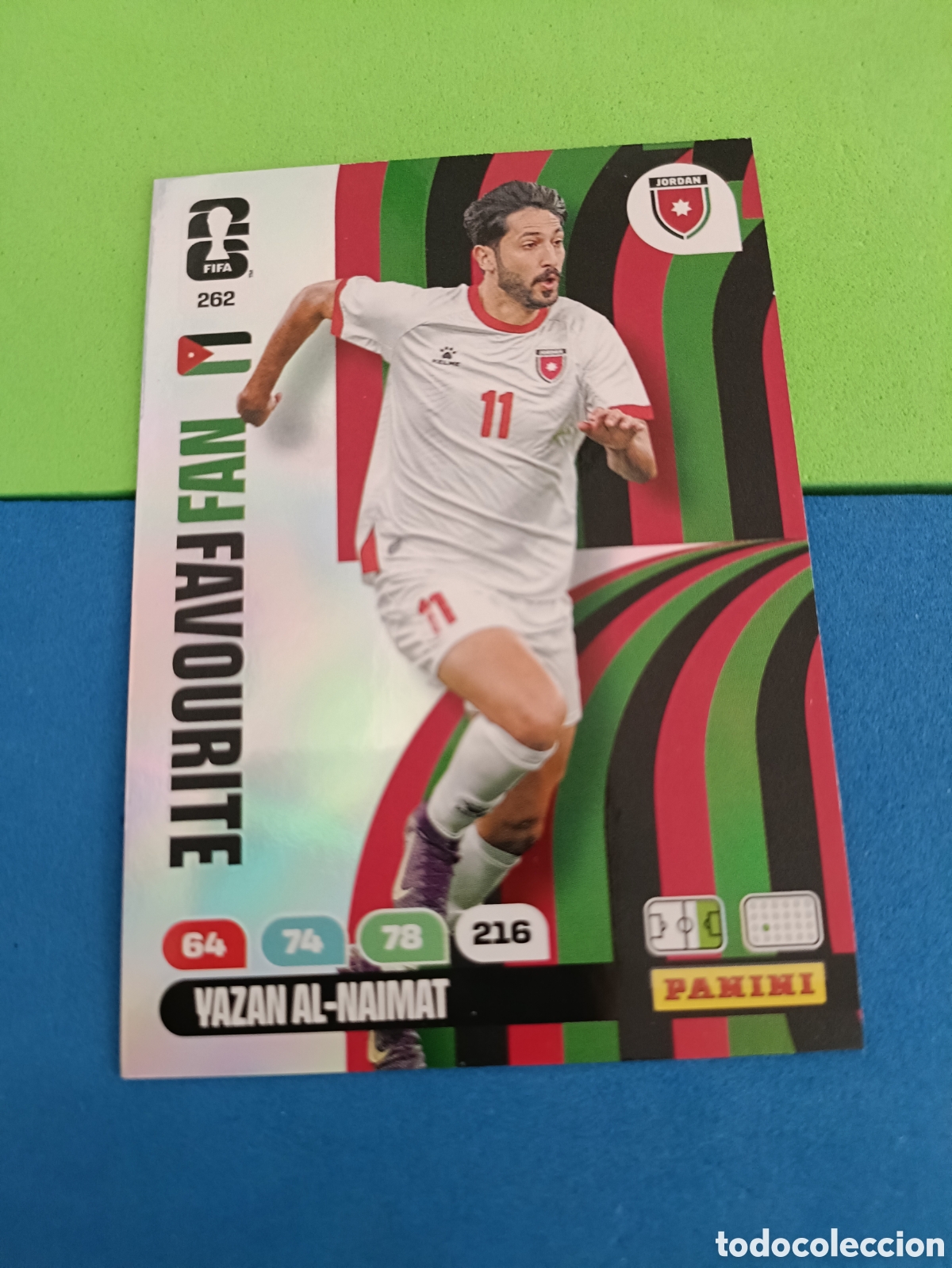 Cromos de f&uacute;tbol: Adrenalyn XL Fifa World cup 2026 mundial - FAN FAVOURITE 262 Al-Naimat