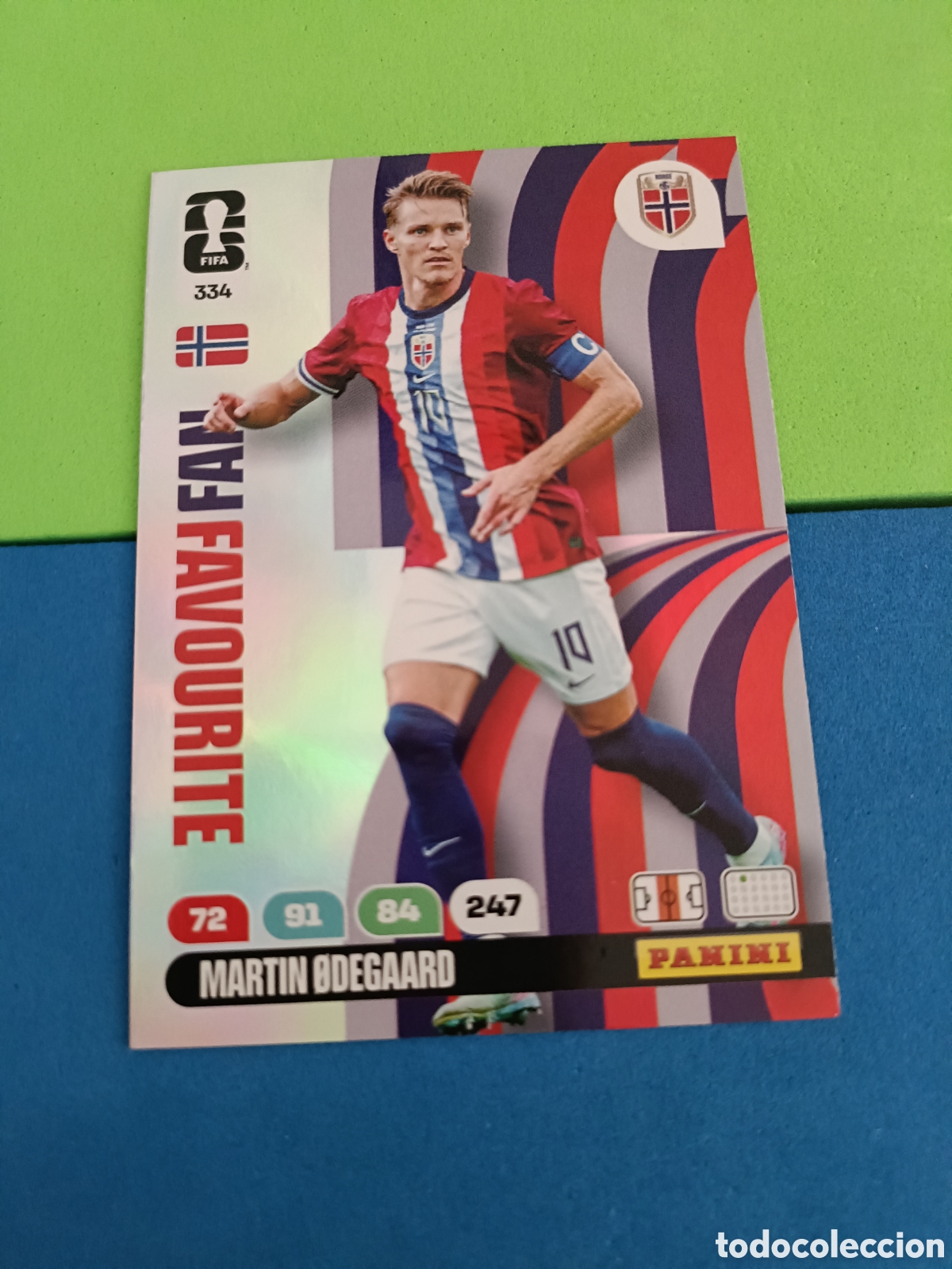 Cromos de f&uacute;tbol: Adrenalyn XL Fifa World cup 2026 mundial - FAN FAVOURITE 334 &Oslash;degaard