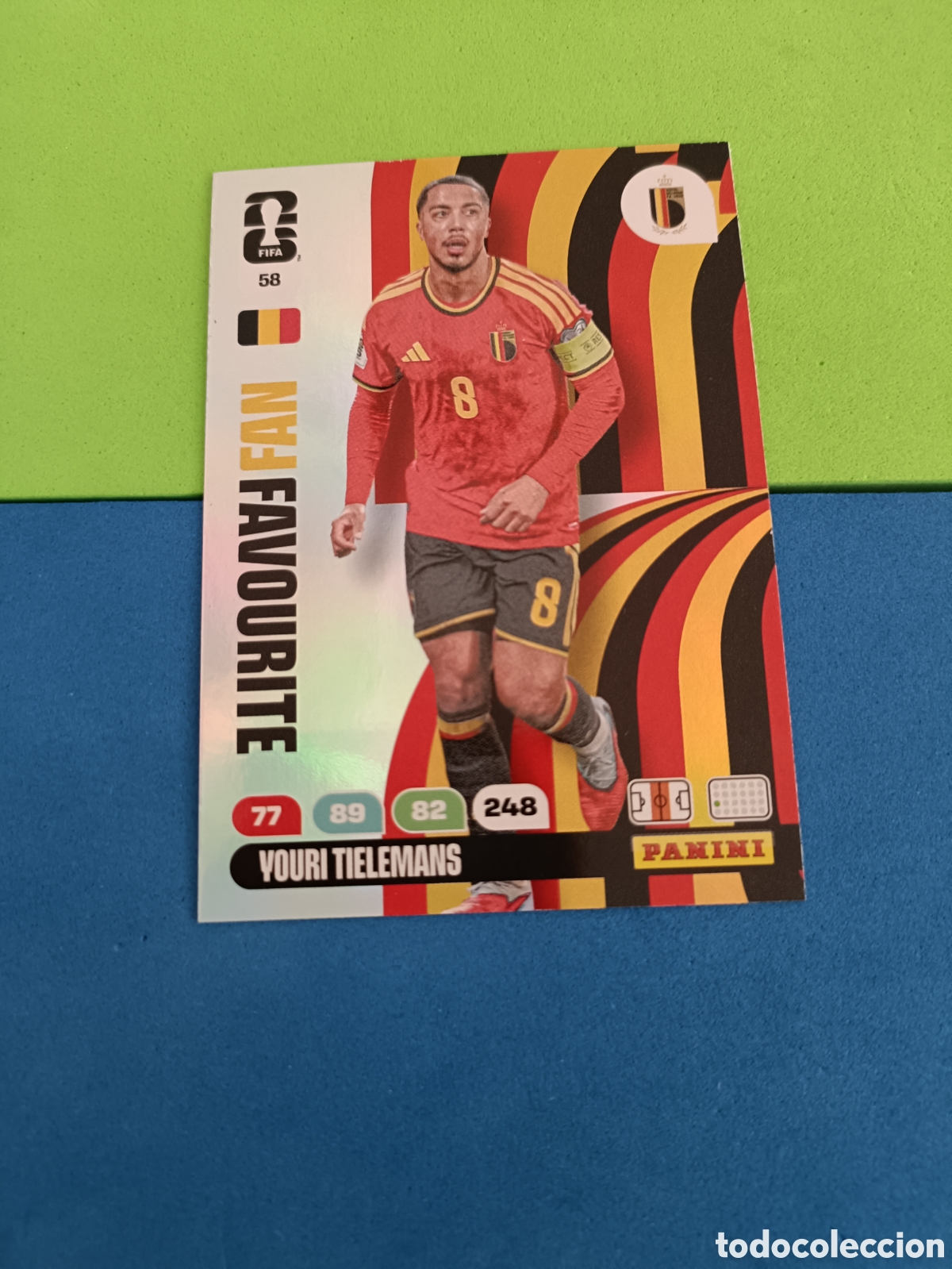 Cromos de f&uacute;tbol: Adrenalyn XL Fifa World cup 2026 mundial - FAN FAVOURITE 58 Tielemans