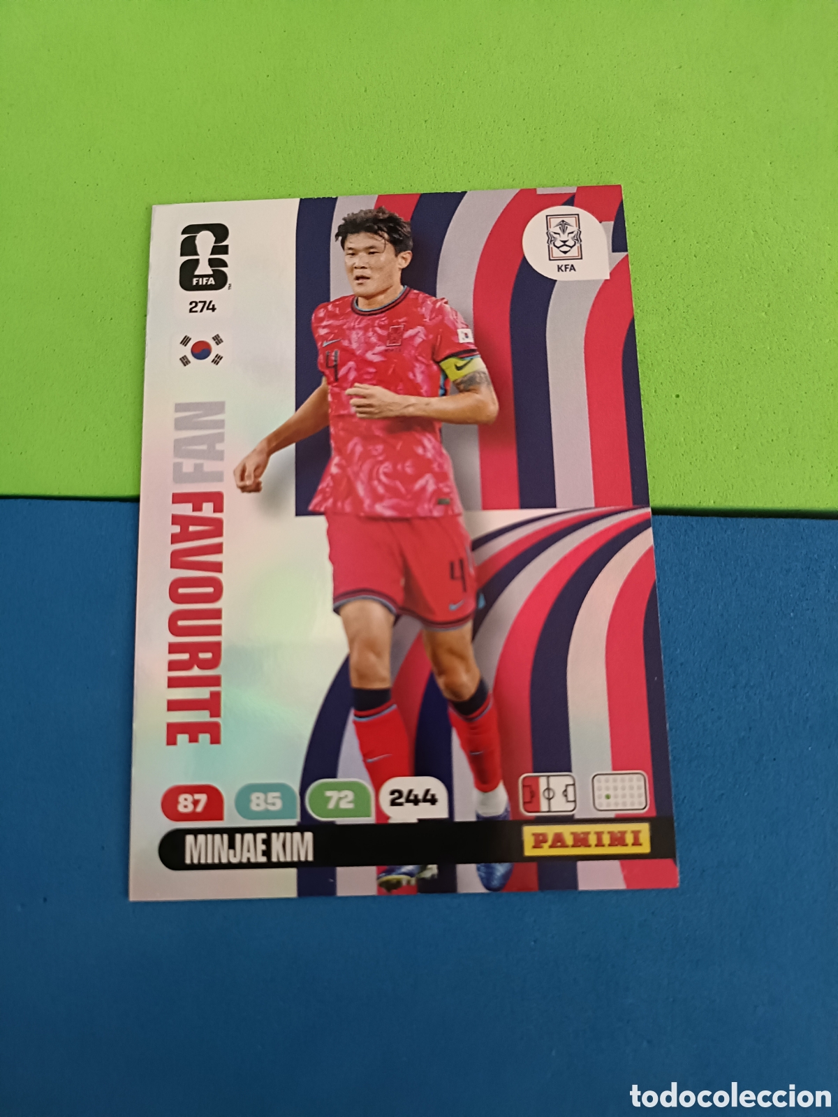 Cromos de f&uacute;tbol: Adrenalyn XL Fifa World cup 2026 mundial - FAN FAVOURITE 274 Minjae Kim