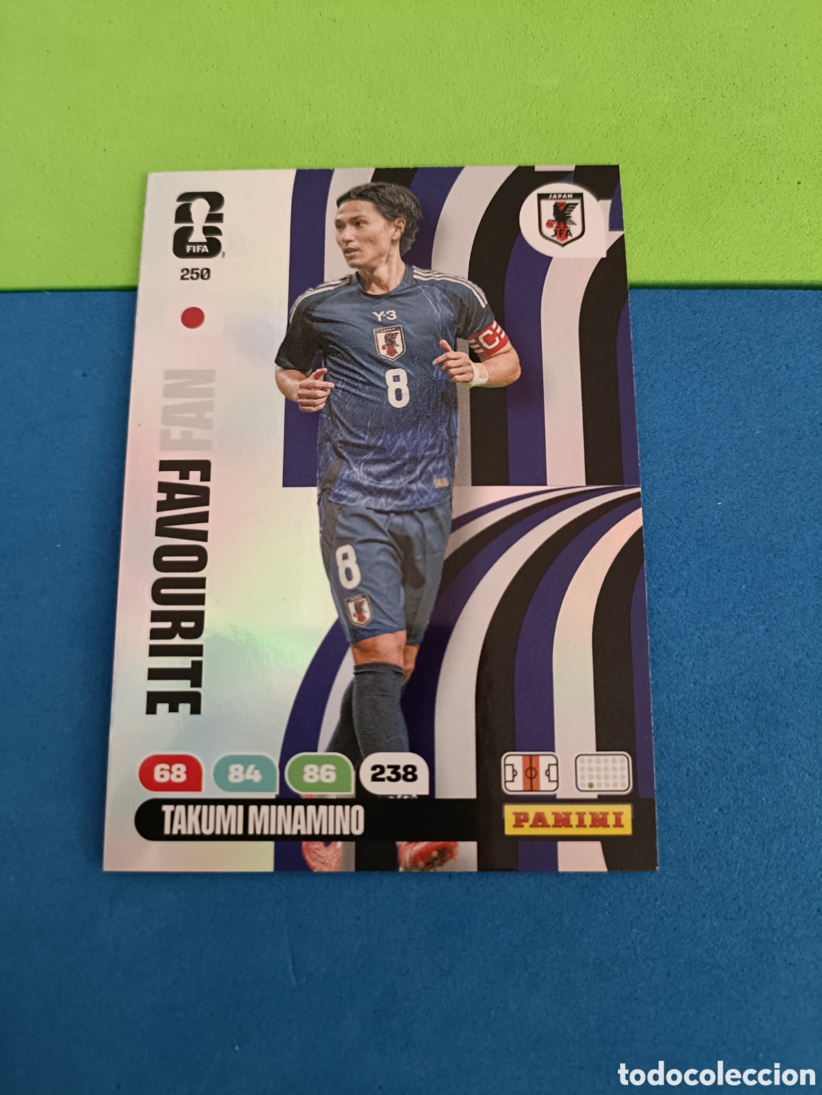 Cromos de f&uacute;tbol: Adrenalyn XL Fifa World cup 2026 mundial - FAN FAVOURITE 250 Minamino
