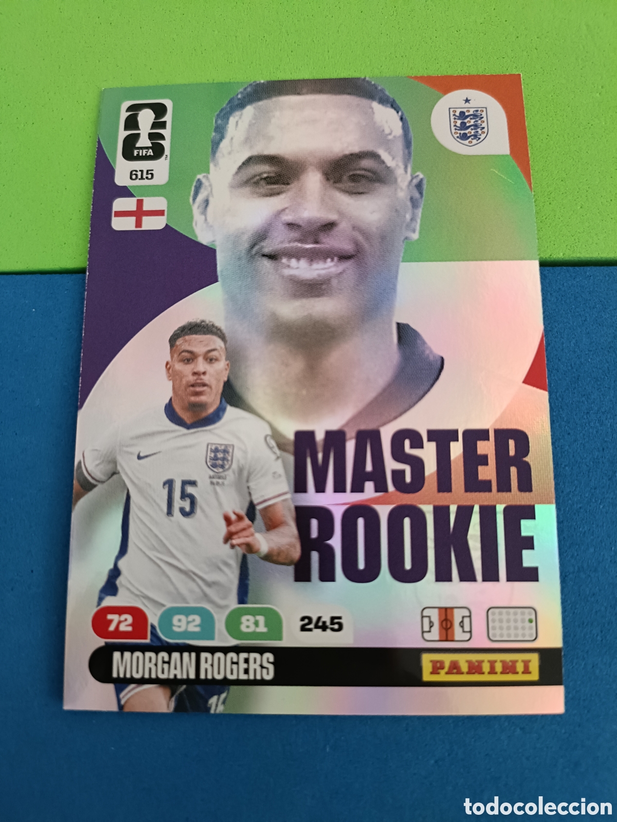 Cromos de f&uacute;tbol: Adrenalyn XL Fifa World cup 2026 mundial - Master Rookie 615 Rogers