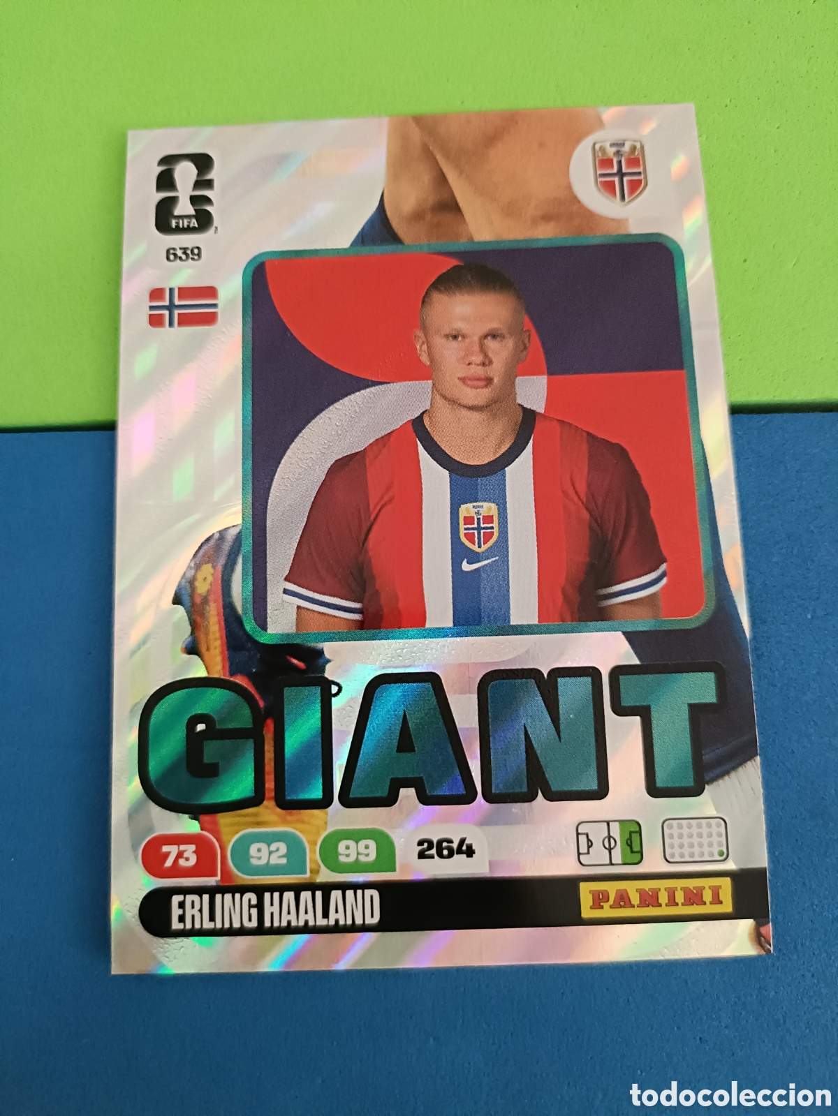 Cromos de f&uacute;tbol: Adrenalyn XL Fifa World cup 2026 mundial - Nordic Edition Giant 639 Haaland