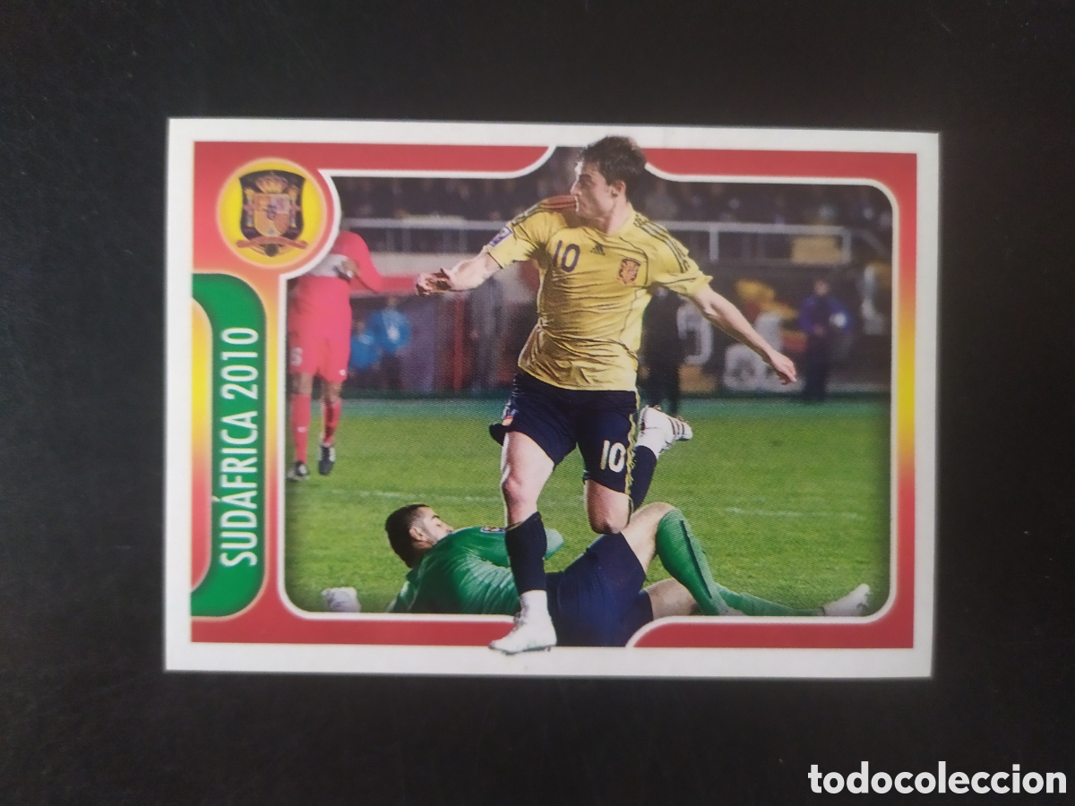 Cromos de f&uacute;tbol: A por ellos colecci&oacute;n selecci&oacute;n espa&ntilde;ola 2009 panini n&deg; 104 Espa&ntilde;a sin pegar