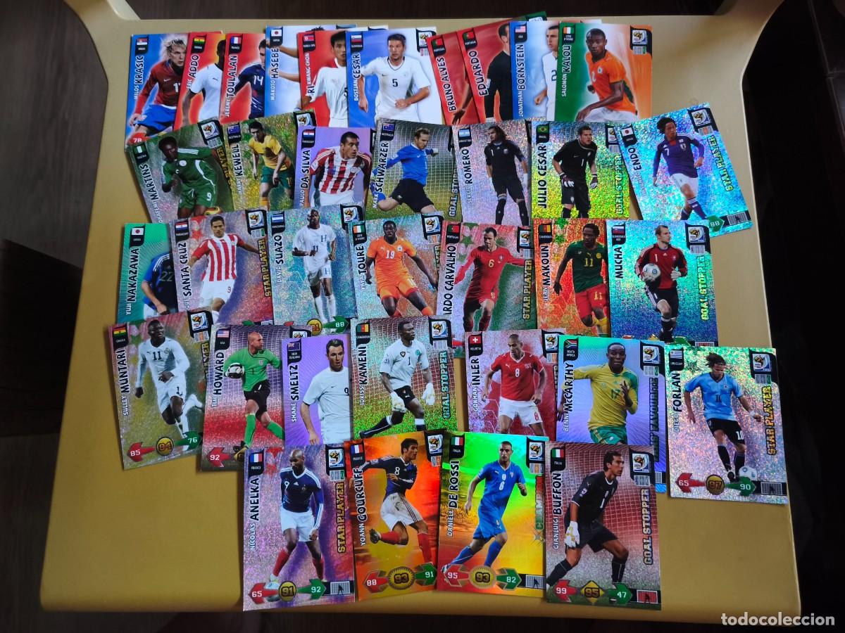 Fu&szlig;ball-Sticker: south africa 2010 adrenalyn, contiene 35 cromos