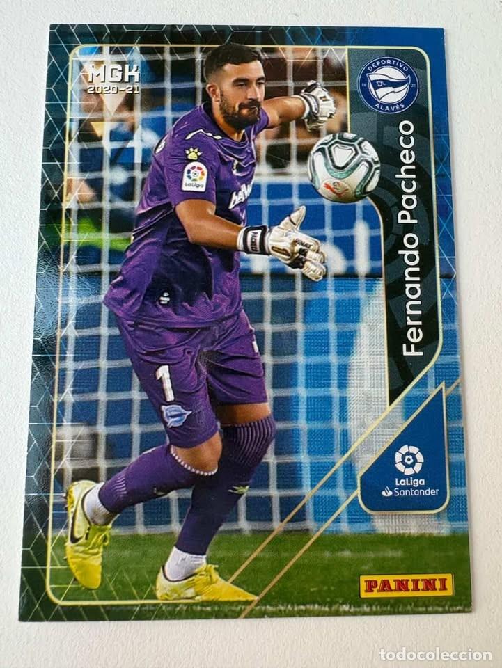 Cromos de f&uacute;tbol: Carta Fernando Pacheco Alav&eacute;s 2 Megacracks 2020-21
