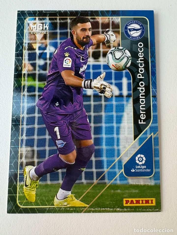 Cromos de f&uacute;tbol: Carta Fernando Pacheco Alav&eacute;s 2 Megacracks 2020-21