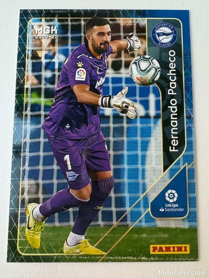 Cromos de f&uacute;tbol: Carta Fernando Pacheco Alav&eacute;s 2 Megacracks 2020-21