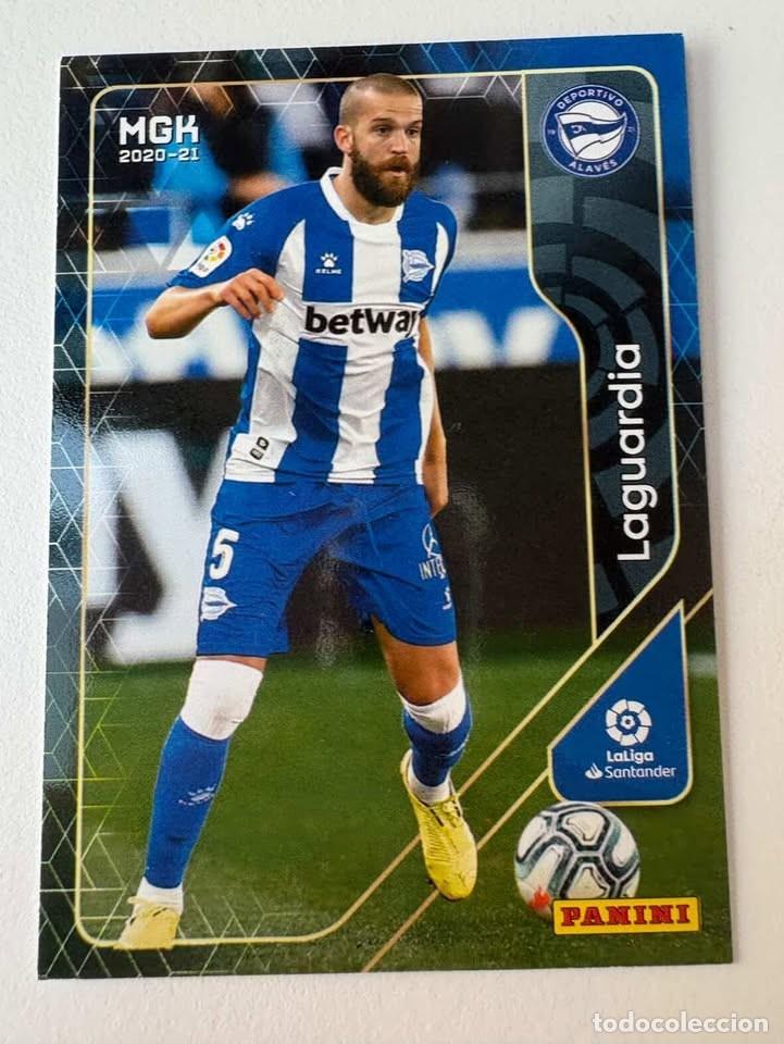Cromos de f&uacute;tbol: Carta Laguardia Alav&eacute;s 7 Megacracks 2020-21