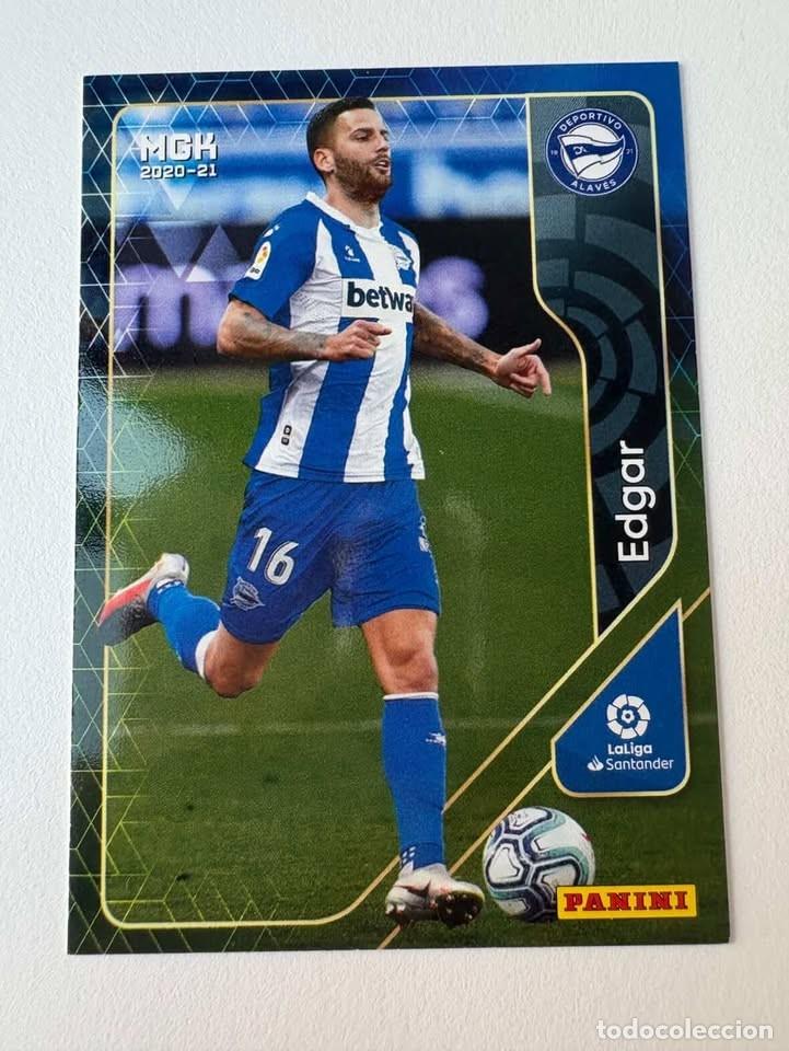 Cromos de f&uacute;tbol: Carta Edgar Alav&eacute;s 16 Megacracks 2020-21