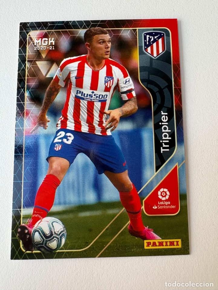 Cromos de f&uacute;tbol: Carta Trippier Atl&eacute;tico de Madrid 40 Megacracks 2020-21