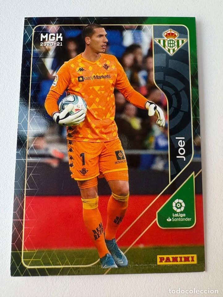Cromos de f&uacute;tbol: Carta Joel Betis 74 Megacracks 2020-21
