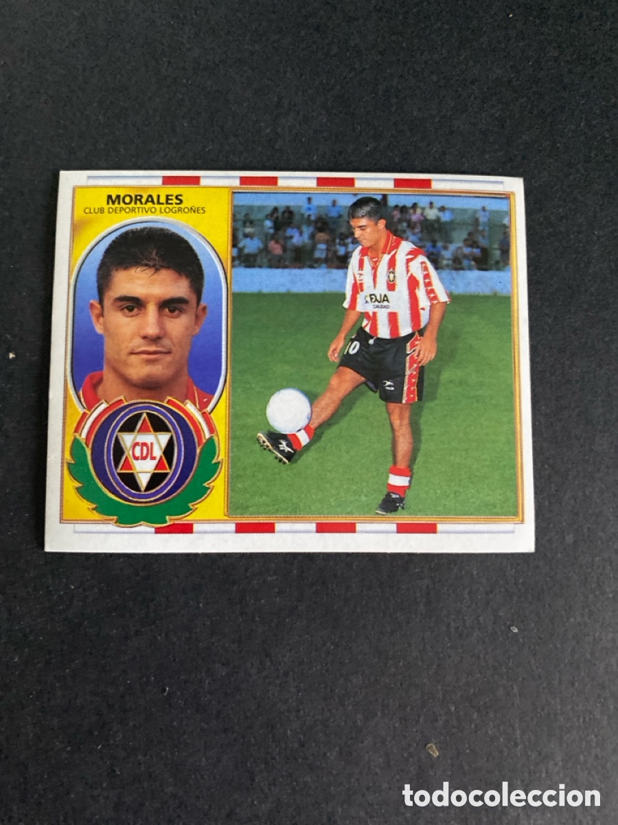 Cromos de f&uacute;tbol: Cromo liga 96/97 CD Logro&ntilde;&eacute;s coloca nunca pegado