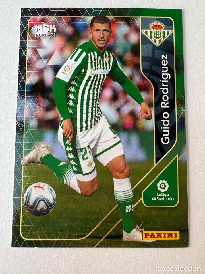 Cromos de f&uacute;tbol: Carta Guido Rodr&iacute;guez Betis 84 Megacracks 2020-21