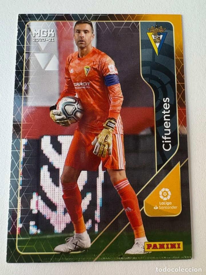 Cromos de f&uacute;tbol: Carta Cifuentes C&aacute;diz 92 Megacracks 2020-21