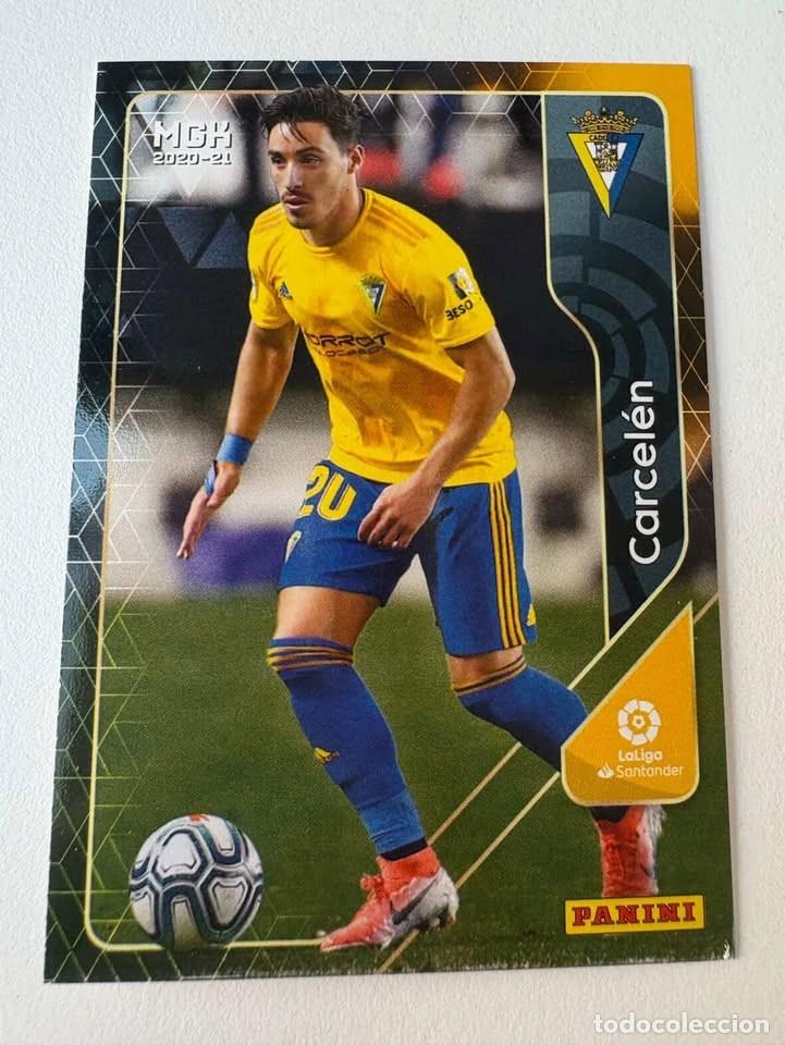 Cromos de f&uacute;tbol: Carta Carcel&eacute;n C&aacute;diz 94 Megacracks 2020-21