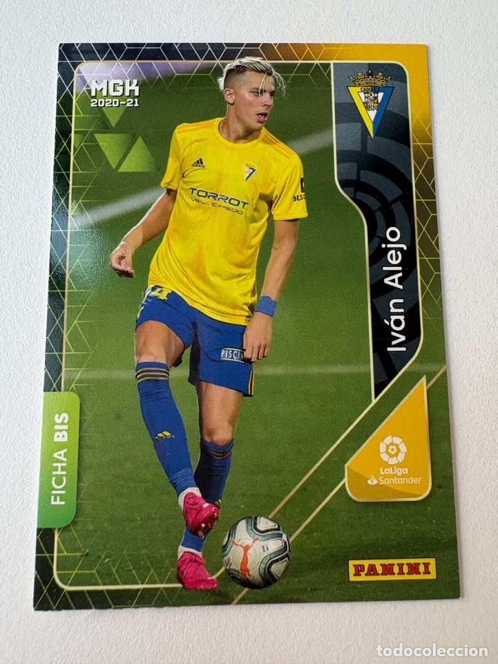 Cromos de f&uacute;tbol: Carta Iv&aacute;n Alejo Ficha Bis C&aacute;diz 104bis Megacracks 2020-21