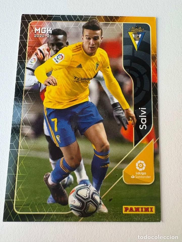 Cromos de f&uacute;tbol: Carta Salvi C&aacute;diz 104bis Megacracks 2020-21