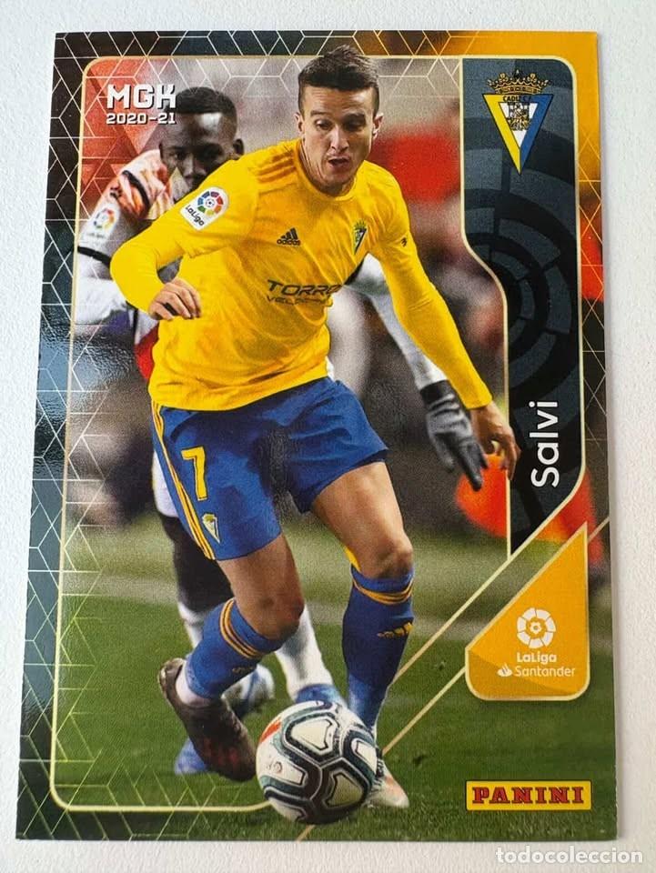 Cromos de f&uacute;tbol: Carta Salvi C&aacute;diz 104bis Megacracks 2020-21
