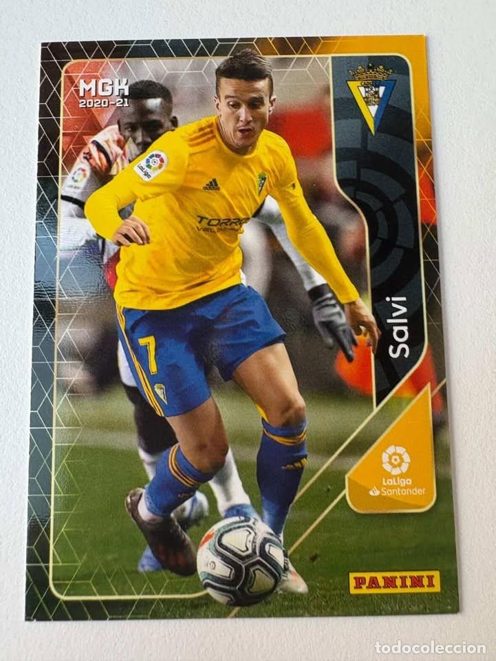 Cromos de f&uacute;tbol: Carta Salvi C&aacute;diz 104bis Megacracks 2020-21