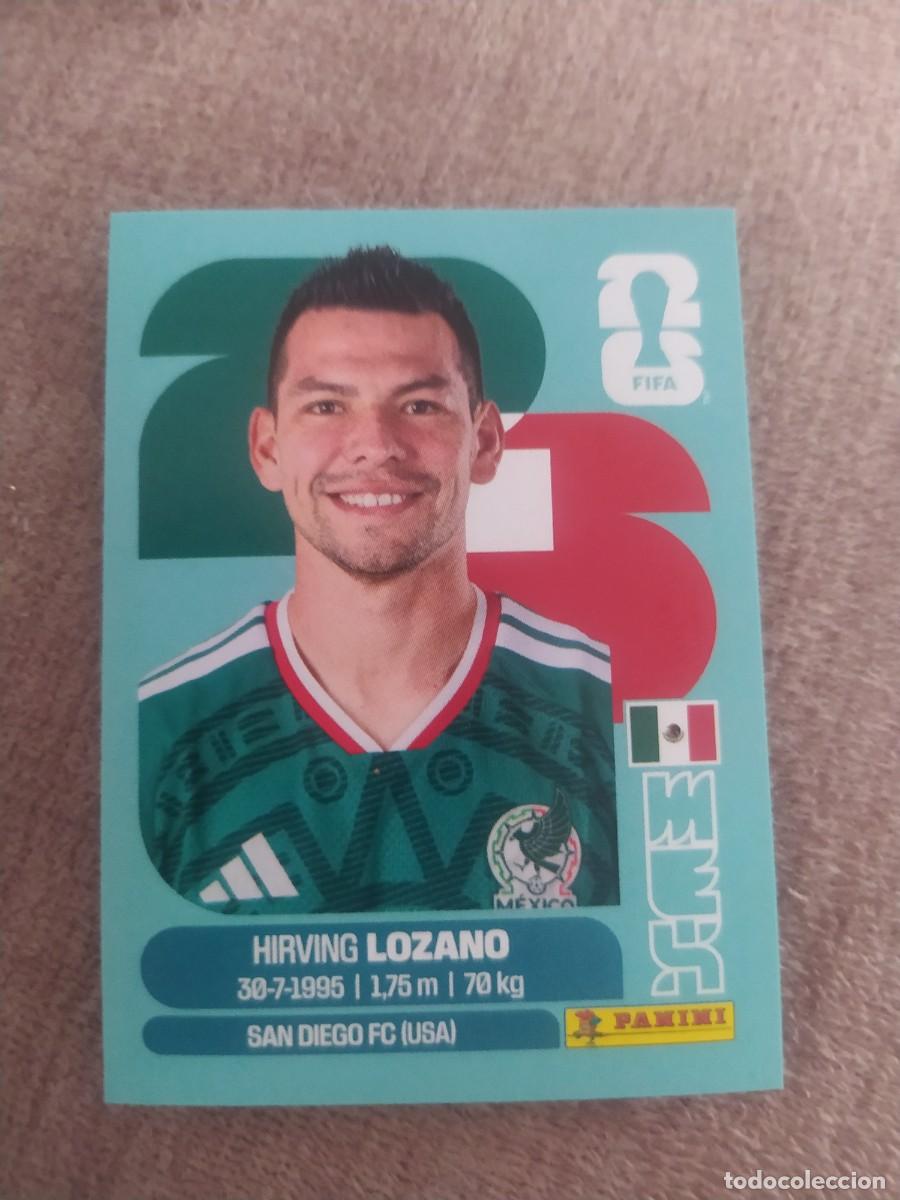 Cromos de f&uacute;tbol: MEX 15 Hirving LOZANO M&eacute;xico Mejico Mundial 2026 Panini